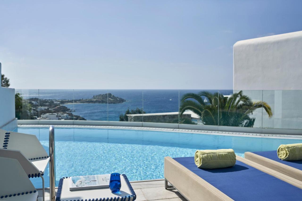 Myconian Ambassador Relais & Chateaux Platys Gialos  Ngoại thất bức ảnh